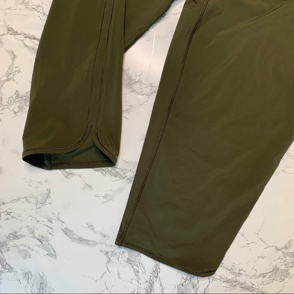 Lululemon Keep It Classic Crop 23" Dark Olive - Picture 5 of 8